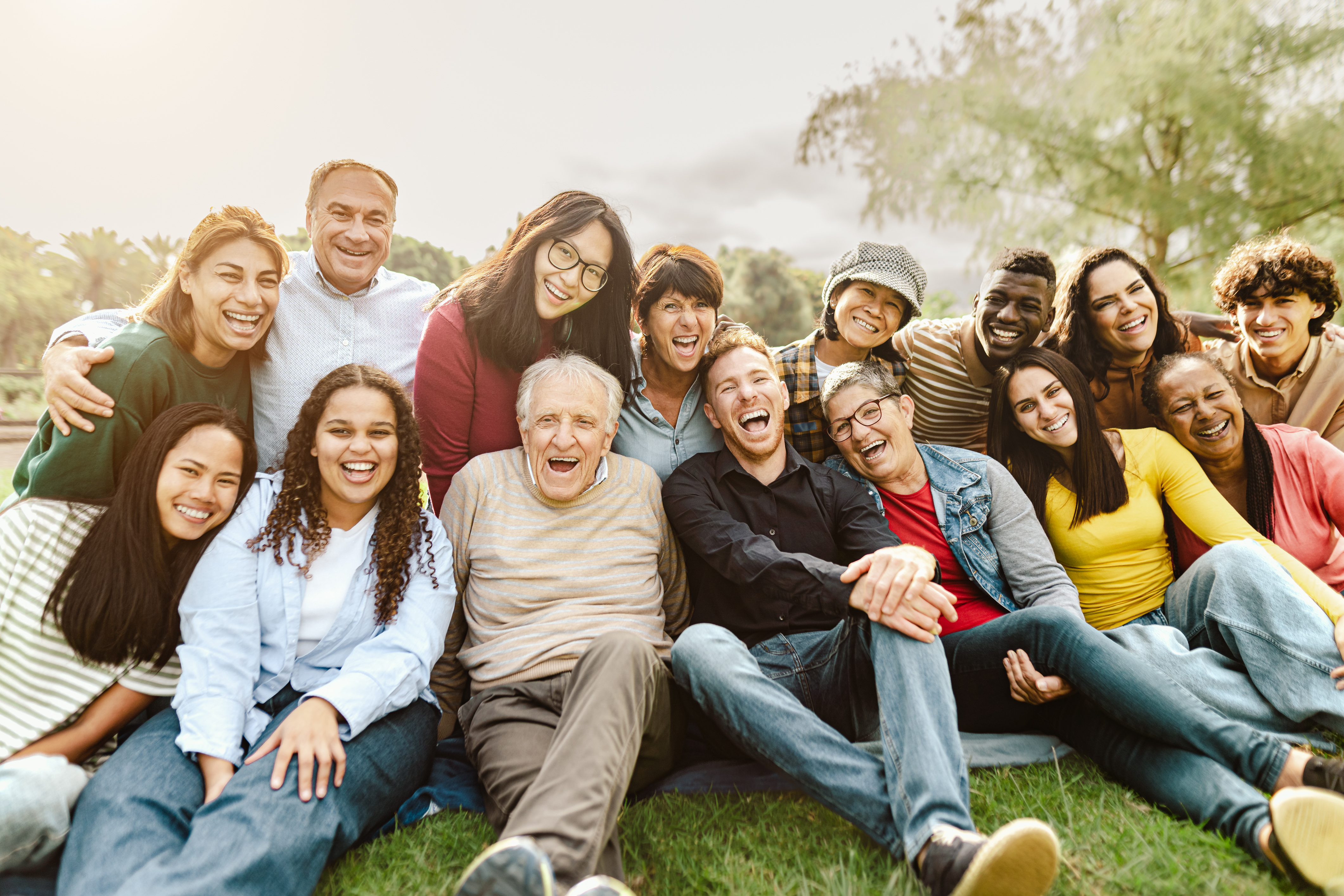 Familien und Freunde bestellen gemeinsam Heizöl